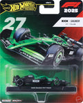 HOT WHEELS JKD84 F1 KICK SAUBER F1 TEAM NO 27 NICO HULKENBERG 2025 1:64 SCALE CAR