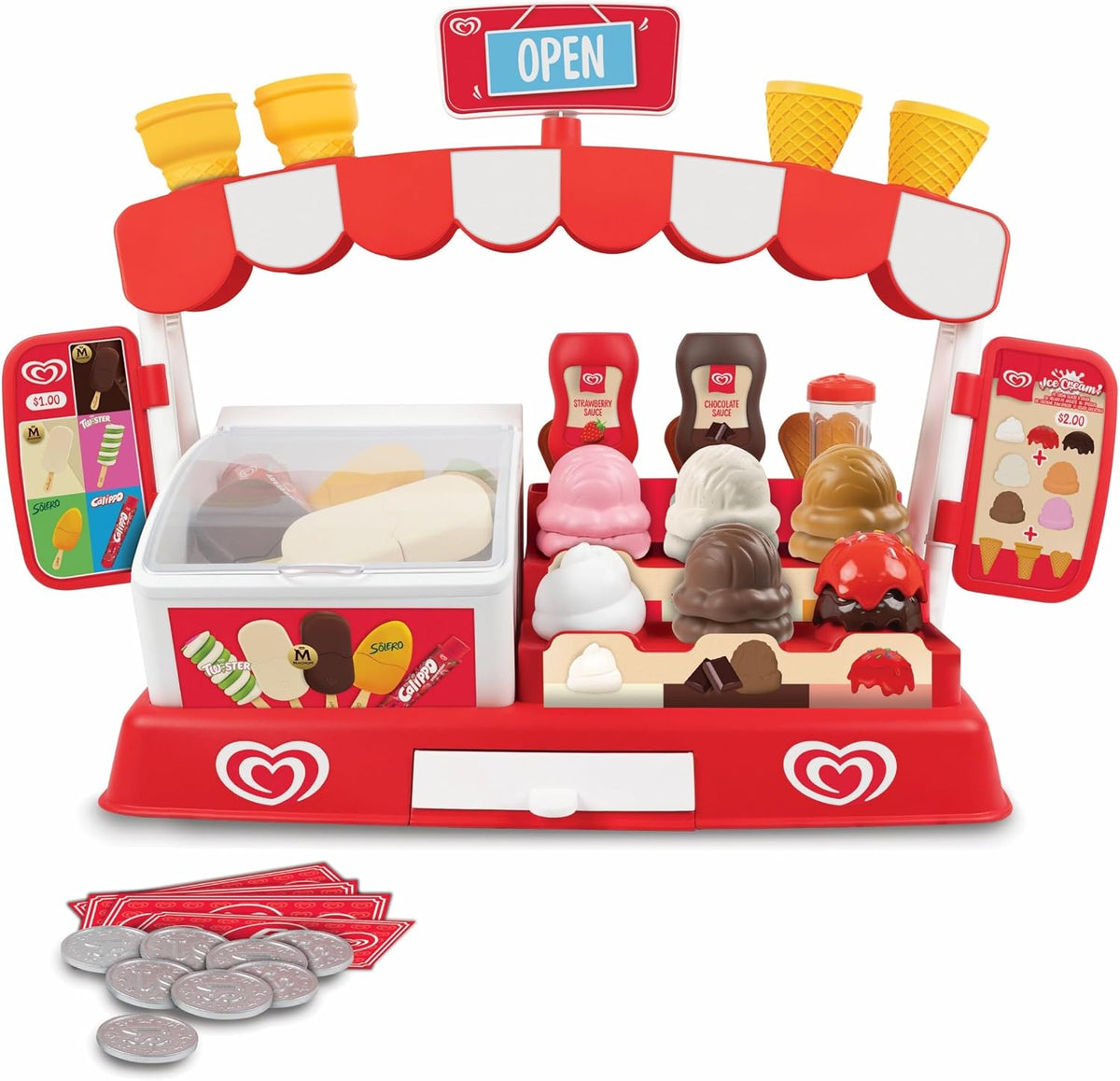 CASDON 32250 ICE CREAM PARLOUR PLAYSET
