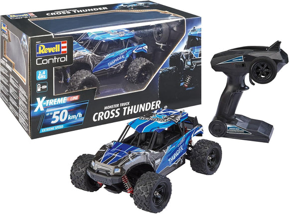 REVELL 24831 R/C X-TREME MONSTER TRUCK CROSS THUNDER