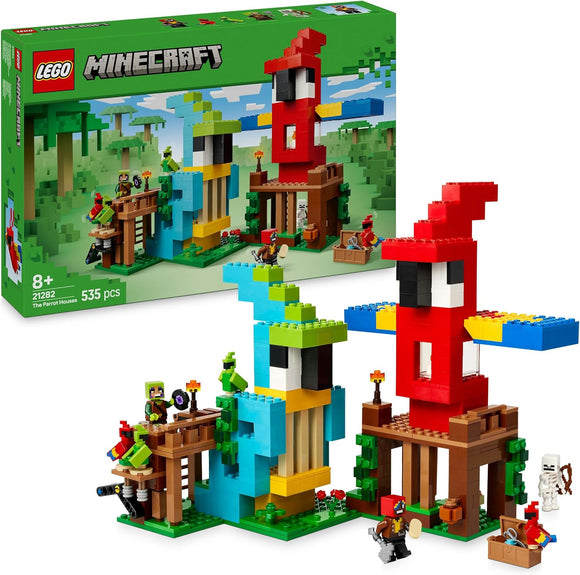 LEGO 21282 MINECRAFT THE PARROT HOUSES