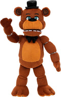 FIVE NIGHTS AT FREDDYS FNF0043 FREDDY FAZBEAR POSABLE PLUSH WITH SOUNDS