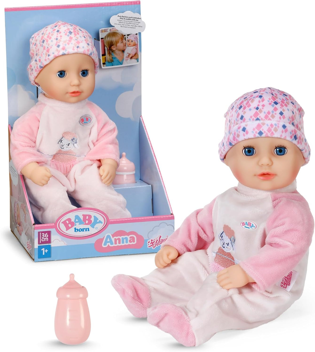 BABY BORN 838631 ANNA ROSE 36CM DOLL