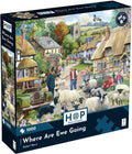 HOUSE OF PUZZLES HP0848 WHERE ARE EWE GOING 1000 PIECE PUZZLE