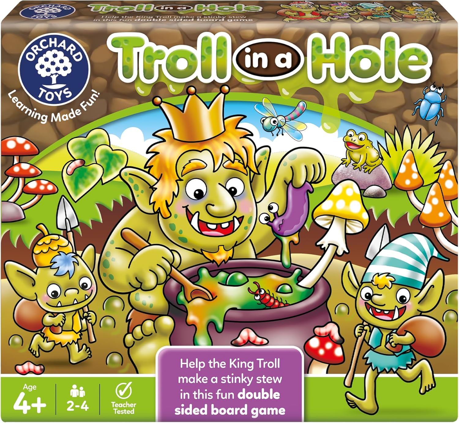 ORCHARD TOYS 139 TROLL IN A HOLE GAME