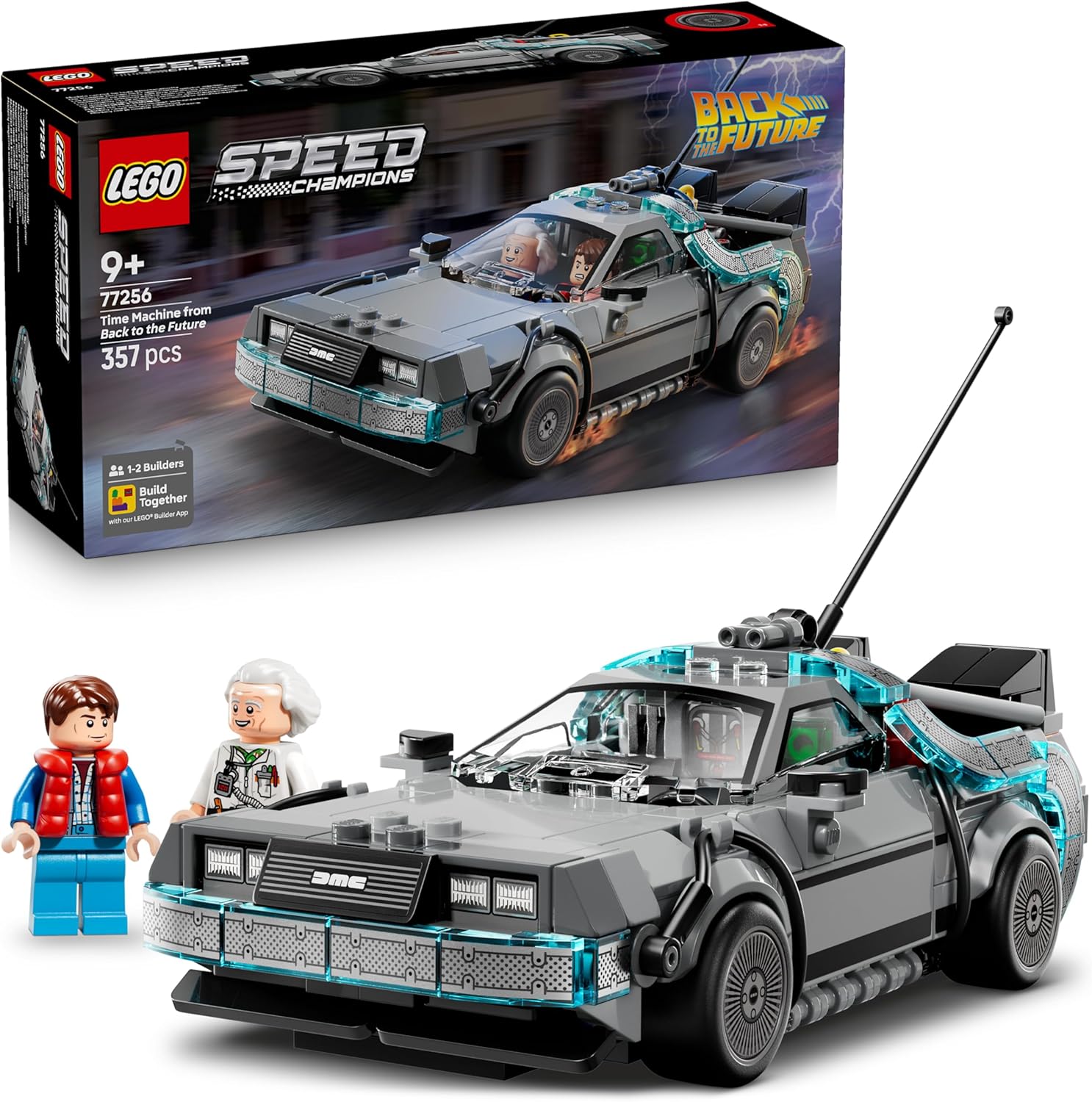 LEGO 77256 SPEED CHAMPIONS TIME MACHINE FROM BACK TO THE FUTURE