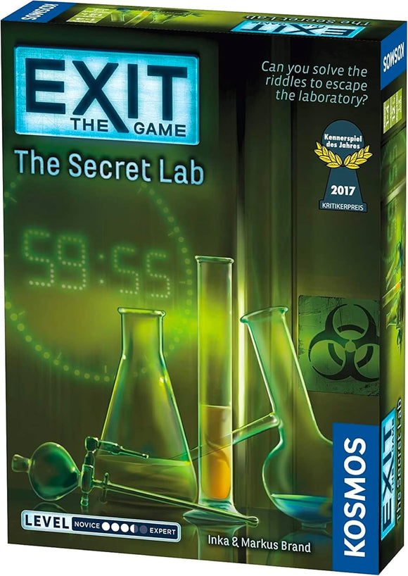 THAMES & KOSMOS 692742 EXIT THE SECRET LAB ESCAPE ROOM GAME