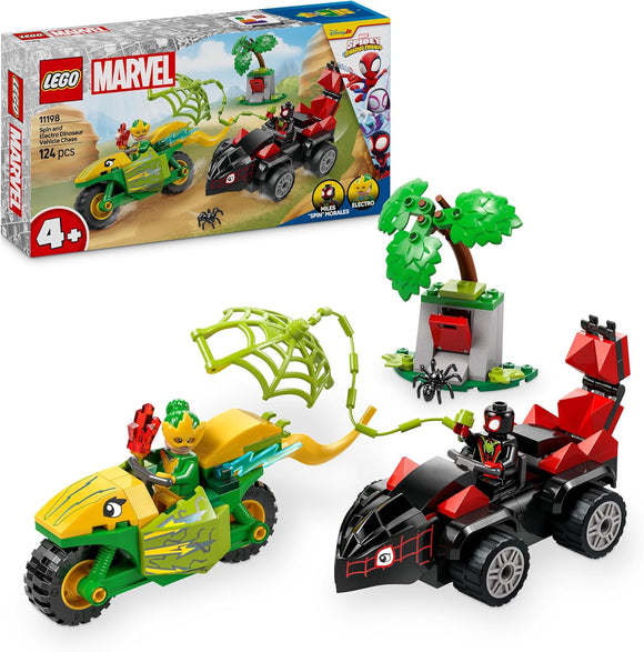 LEGO 11198 MARVEL SPIDEY SPIN AND ELECTRO DINOSAUR CHASE