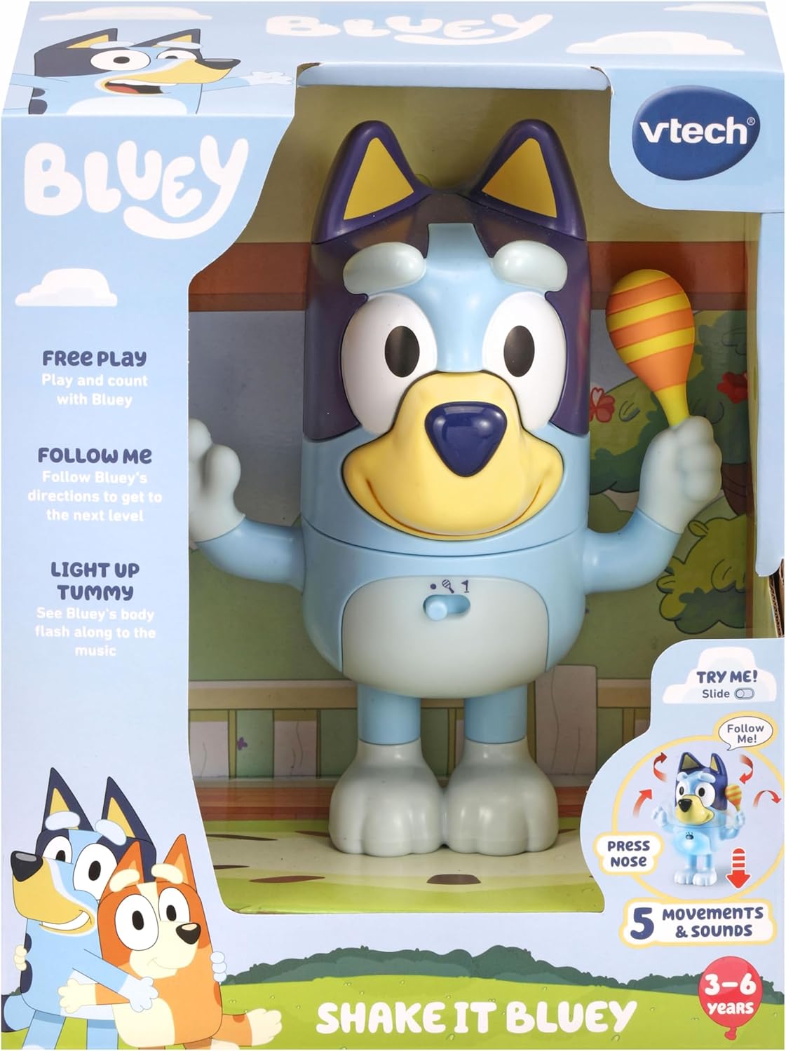 VTECH 560203 BLUEY SHAKE IT BLUEY