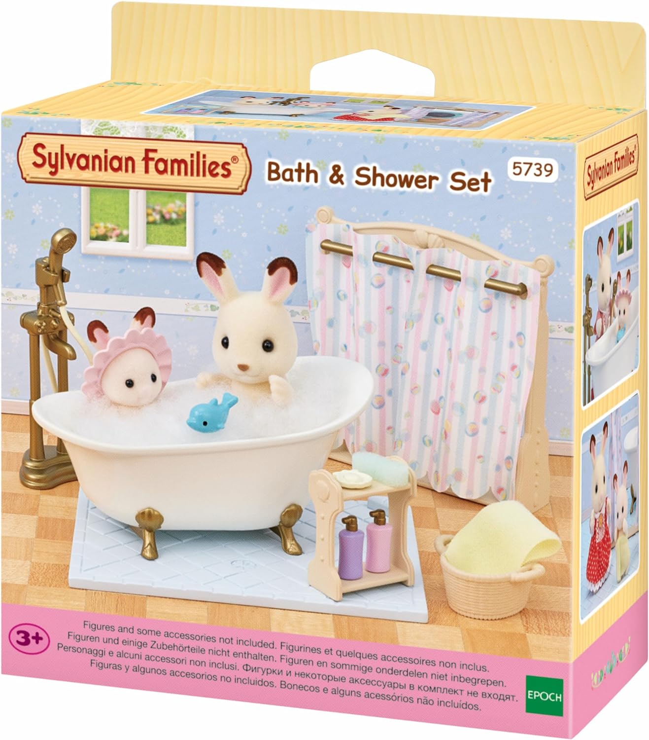 SYLVANIAN 5739 BATH & SHOWER SET