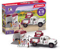 SCHLEICH 42704 HORSE CLUB MOBILE VET WITH TRAILER