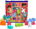 MEGA BLOKS DCH54 BIG BUILDING BAG 60 PASTEL BLOCKS