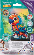 CRAFT BUDDY CAFGR-31GEN043 PARROT CRYSTAL ART WILDLIFE BUDDIES
