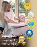 Cuddledry Handsfree Bamboo Baby Towel Grey