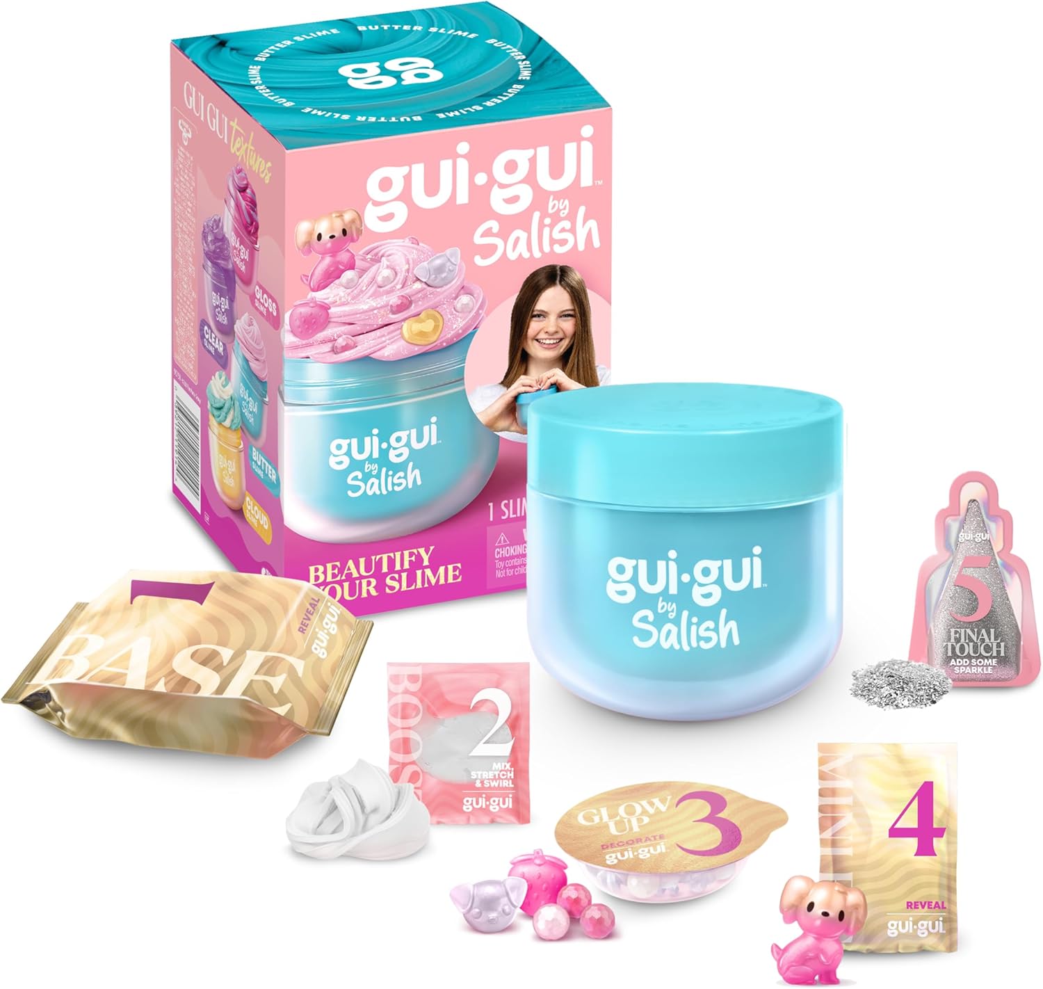 GUI GUI BY SALISH BEAUTIFY YOUR SLIME KIT ASST