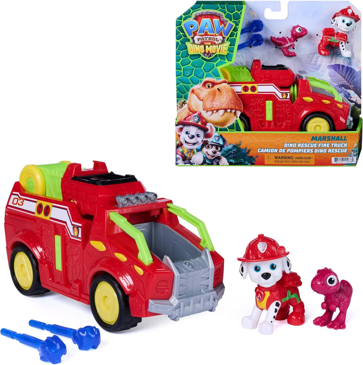 PAW PATROL DINO MOVIE 6075757 DINO RESCUE FIRE TRUCK
