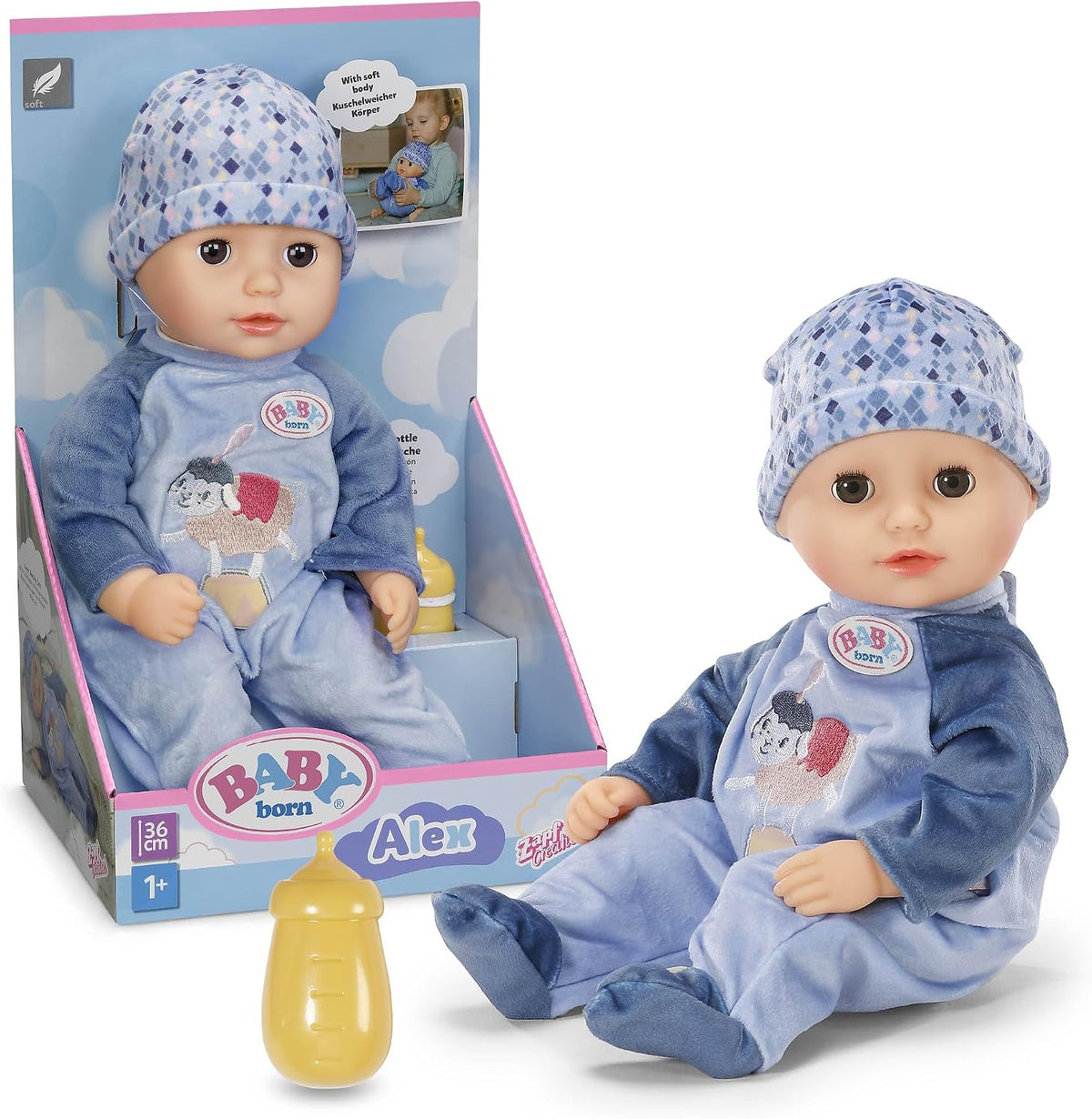 BABY BORN 838648 ALEX 36CM DOLL