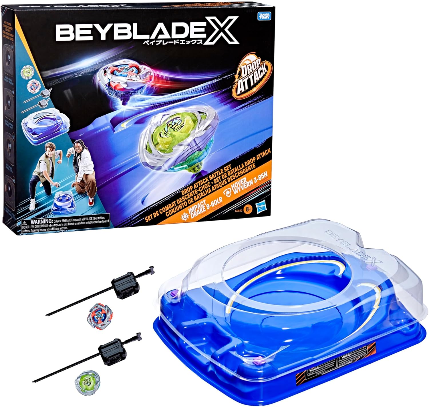 BEYBLADE X G0842 DROP ATTACK BATTLE SET