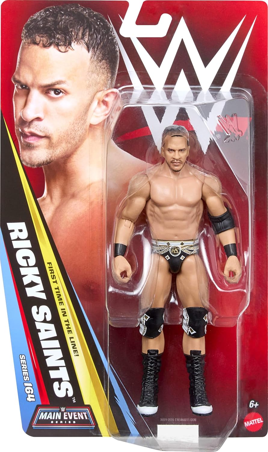 WWE JHJ09 MAIN EVENT SERIES RICKY SAINTS ACTION FIGURE