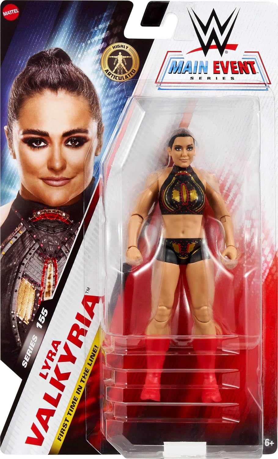 WWE JCV51 LYRA VALKYRIA WRESTLERS ACTION FIGURE