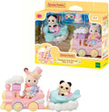 SYLVANIAN 5819 AMUSEMENT PARK RIDE SET RIDE SET PLANE & TRAIN