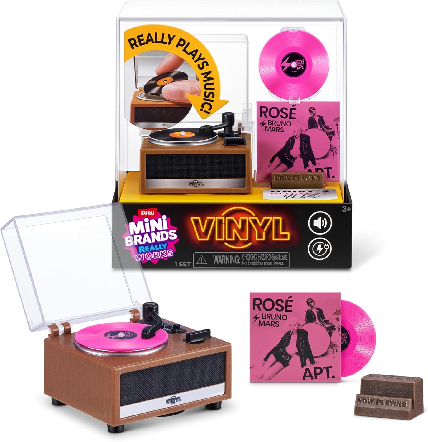 ZURU MINI BRANDS REALLY WORKS VINYL PLAYSET COLLECTABLE SERIES 1