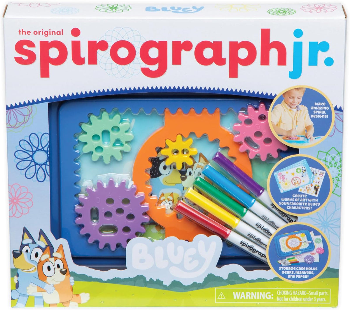 THE ORIGINAL SPIROGRAPH 938809 BLUEY JUNIOR SPIROGRAPH