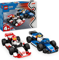LEGO CITY 60464 F1 WILLIAMS RACING AND HAAS F1 RACE CARS