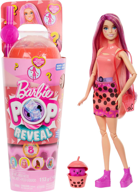 BARBIE HTJ22 POP REVEAL BUBBLE TEA MANGO MOCHI