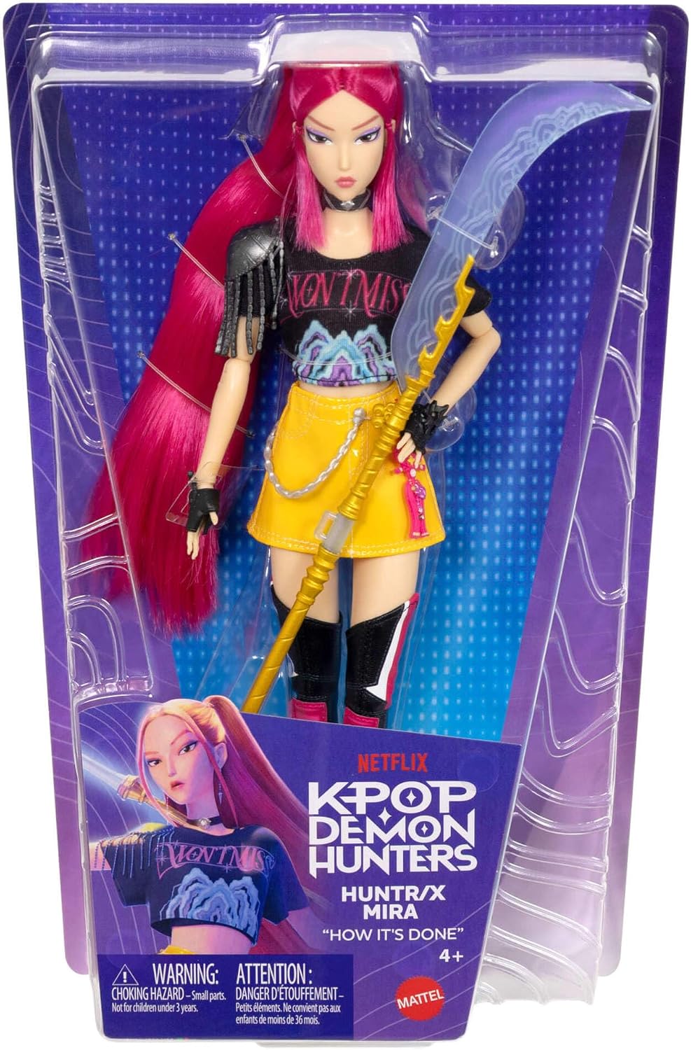 K-POP DEMON HUNTERS JRN36 HUNTR/X MIRA "HOW ITS DONE" DOLL