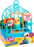LITTLE LIVE PETS 26691 REALLY REAL BIRD & CAGE INDIE