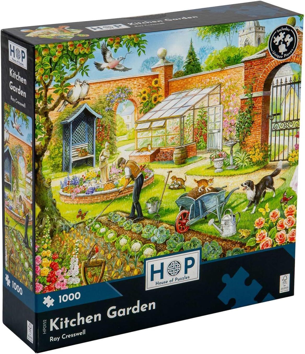 HOUSE OF PUZZLES HP0152 KITCHEN GARDEN 1000 PIECE PUZZLE