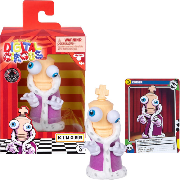 THE AMAZING DIGITAL CIRCUS 55224 KINGER VINYL FIGURE