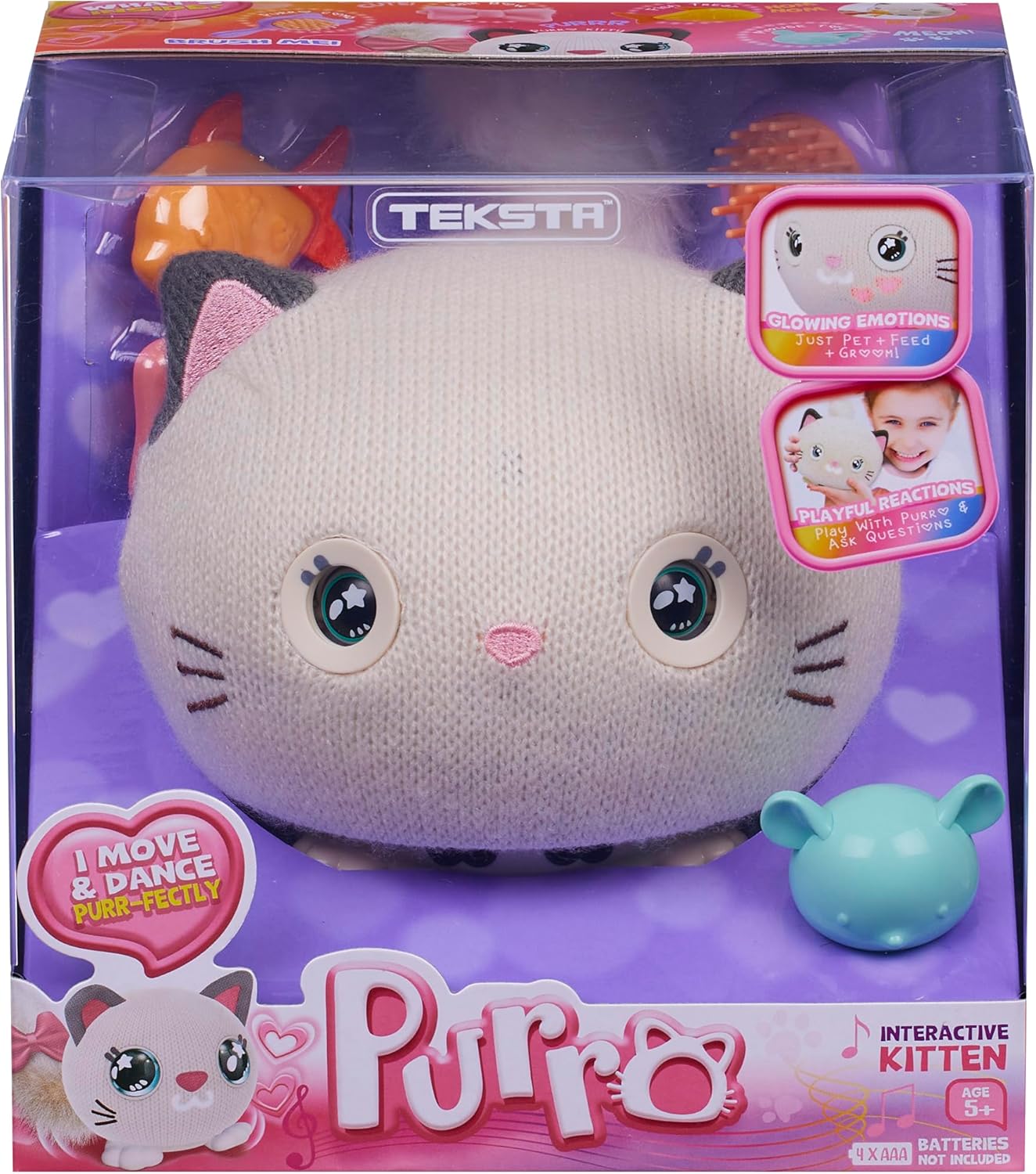 CHARACTER OPTIONS 51864 TEKSTA PURRO THE INTERACTIVE KITTY