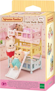 SYLVANIAN 5741 TRIPLE BUNK BEDS