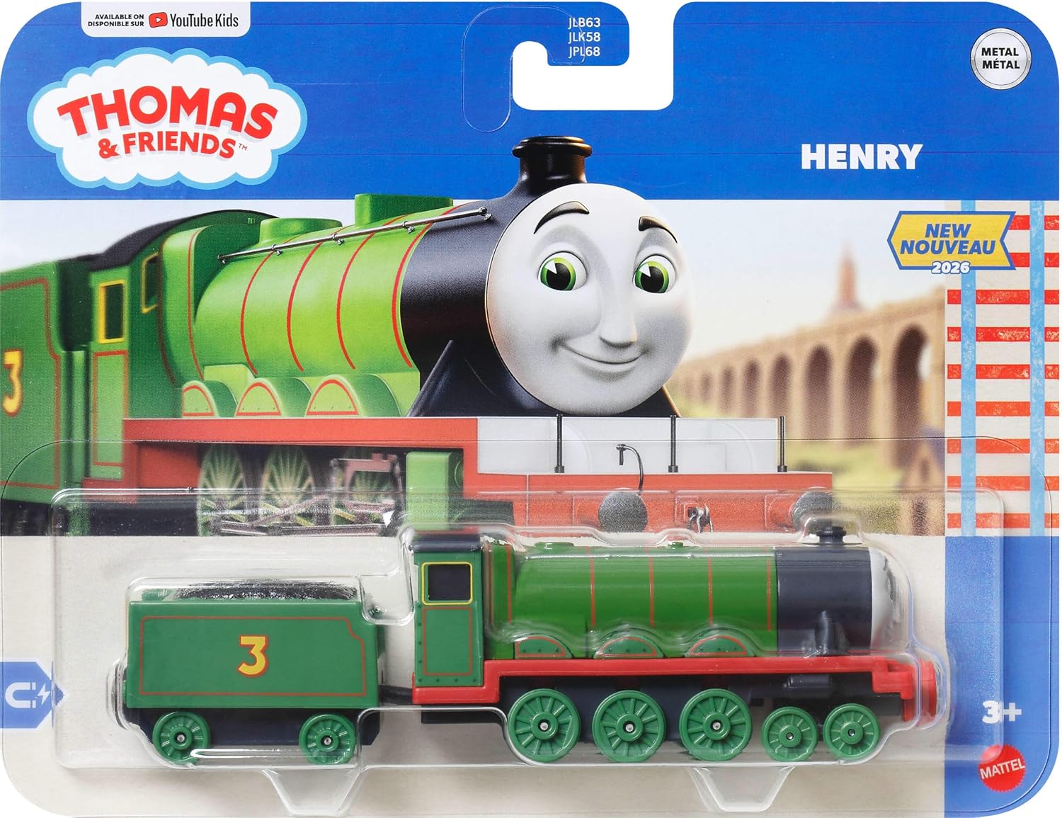 THOMAS & FRIENDS JLB66 DELUXE HENRY METAL ENGINE (2026)