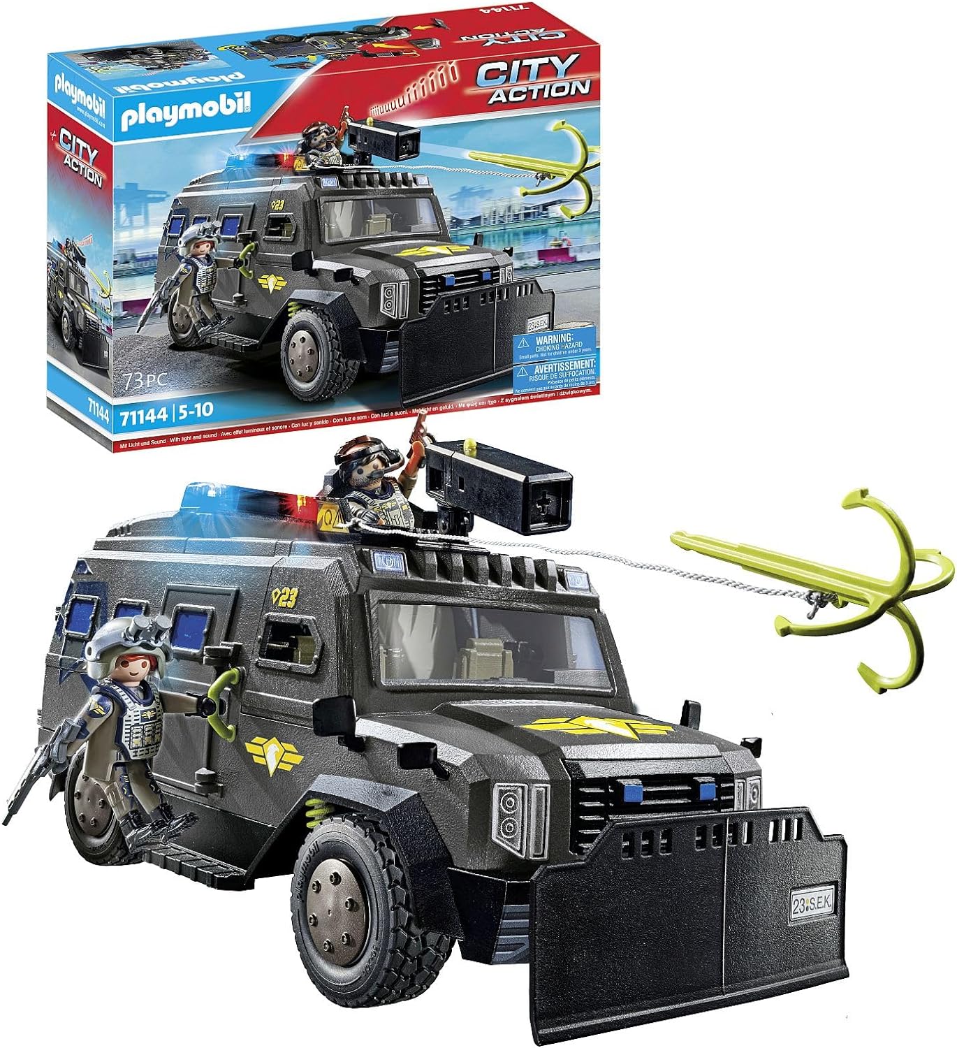 **SALE** PLAYMOBIL 71144 CITY ACTION TACTICAL POLICE ALL TERRAIN VEHICLE