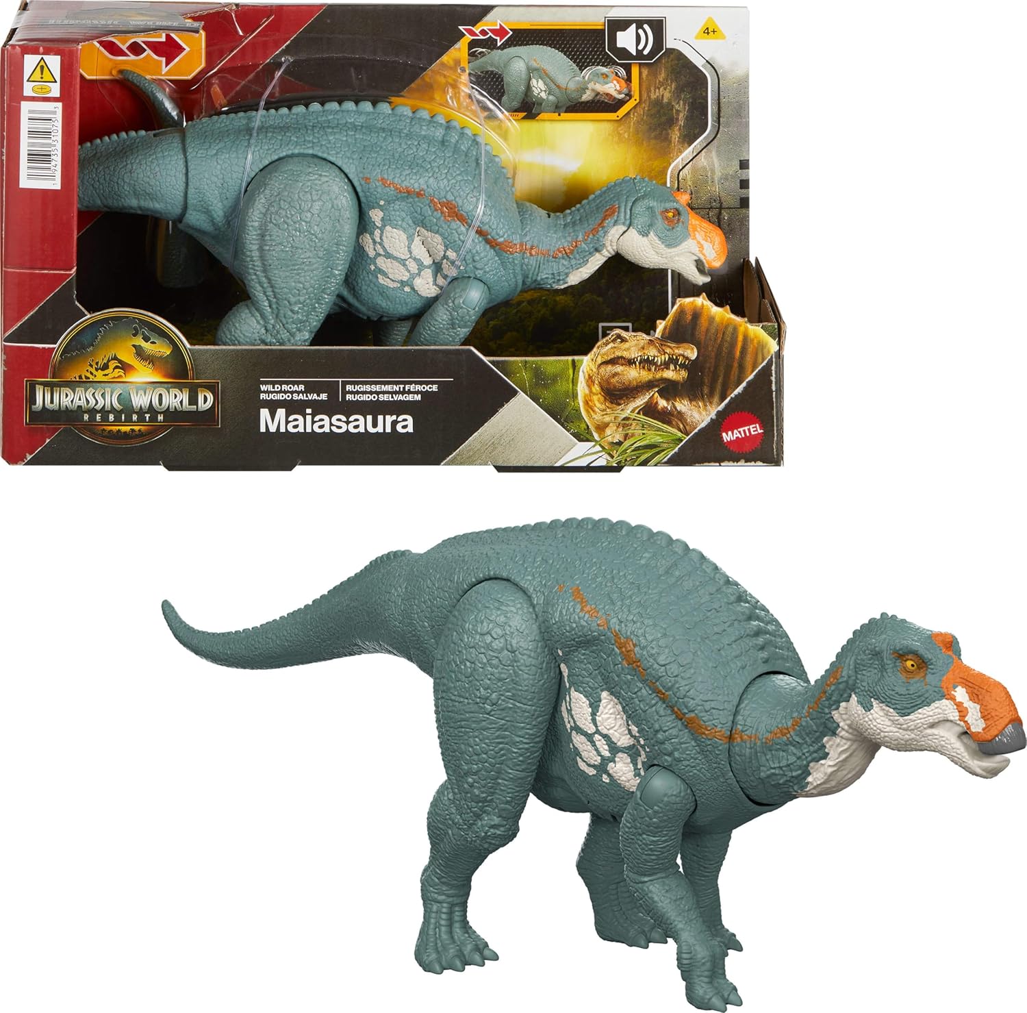 JURASSIC WORLD REBIRTH JGC82 WILD ROAR MAIASAURA