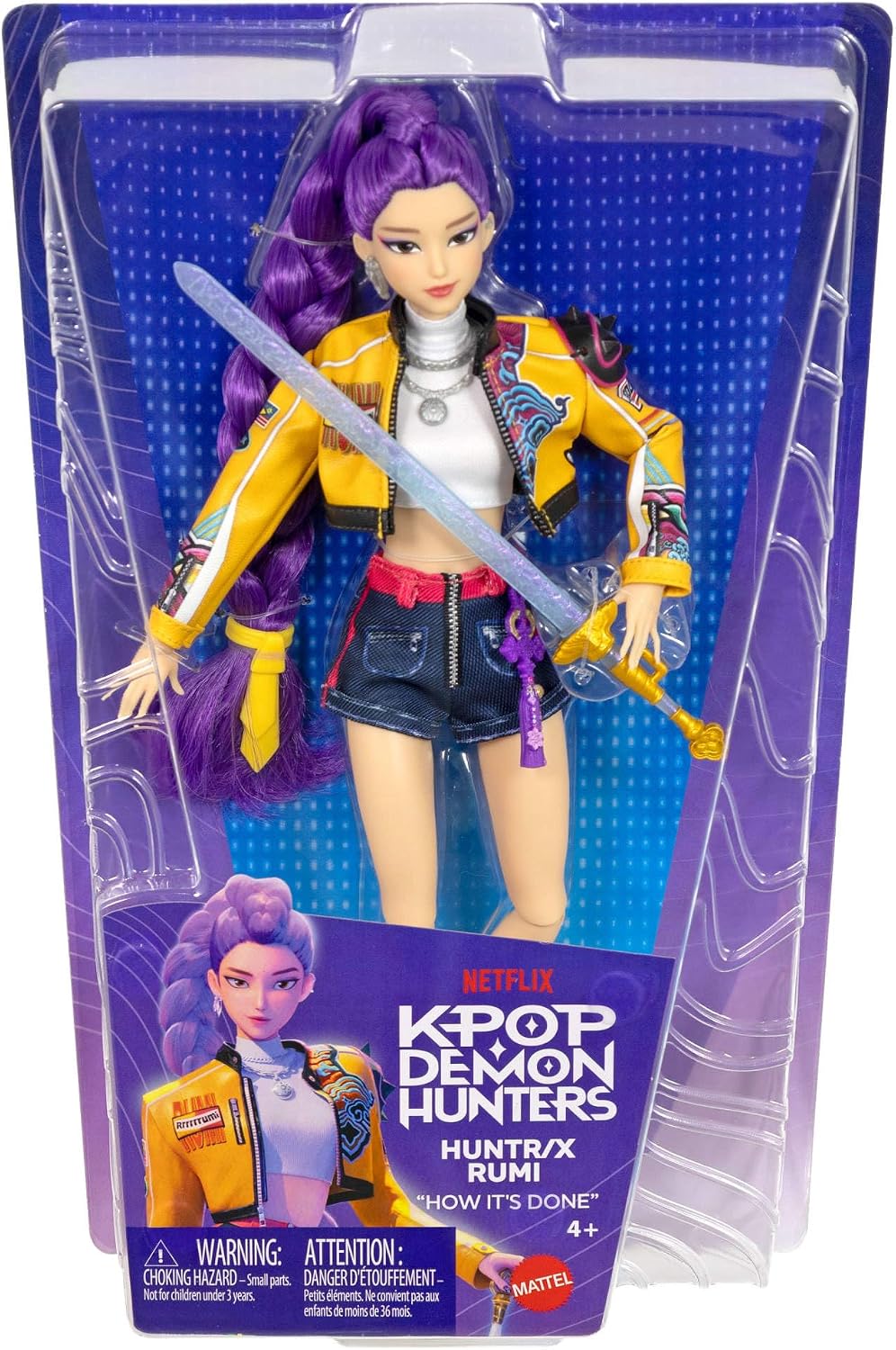 K-POP DEMON HUNTERS JRN35 HUNTR/X RUMI "HOW ITS DONE" DOLL