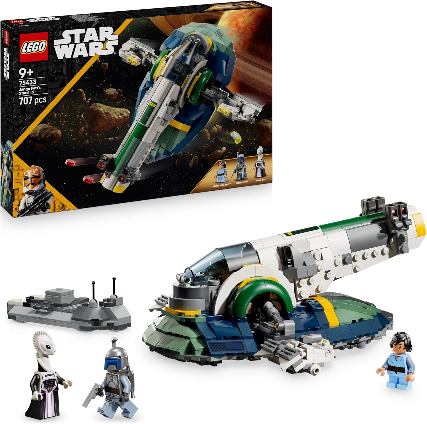 LEGO 75433 STAR WARS JANGO FETTS STARSHIP