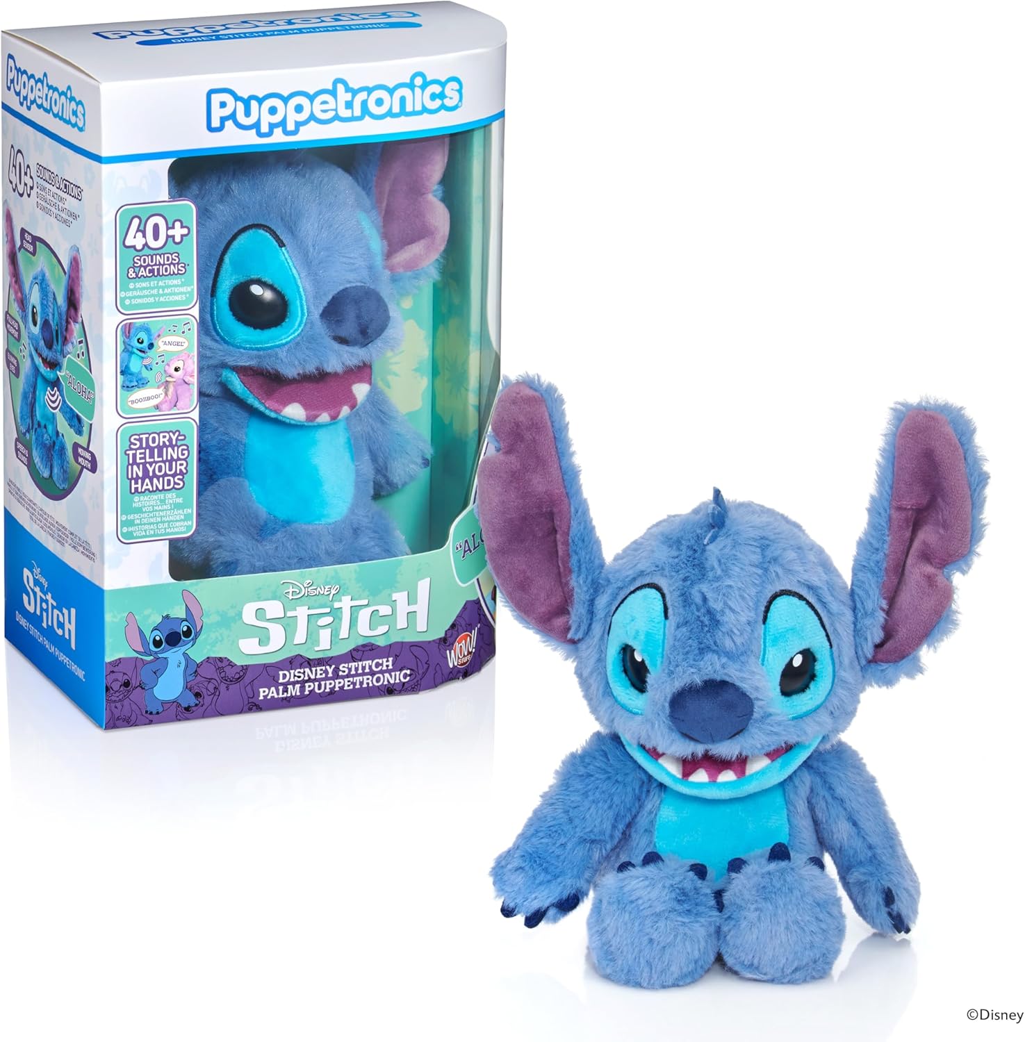 DISNEY STITCH 8606 STITCH PALM PUPPETRONIC