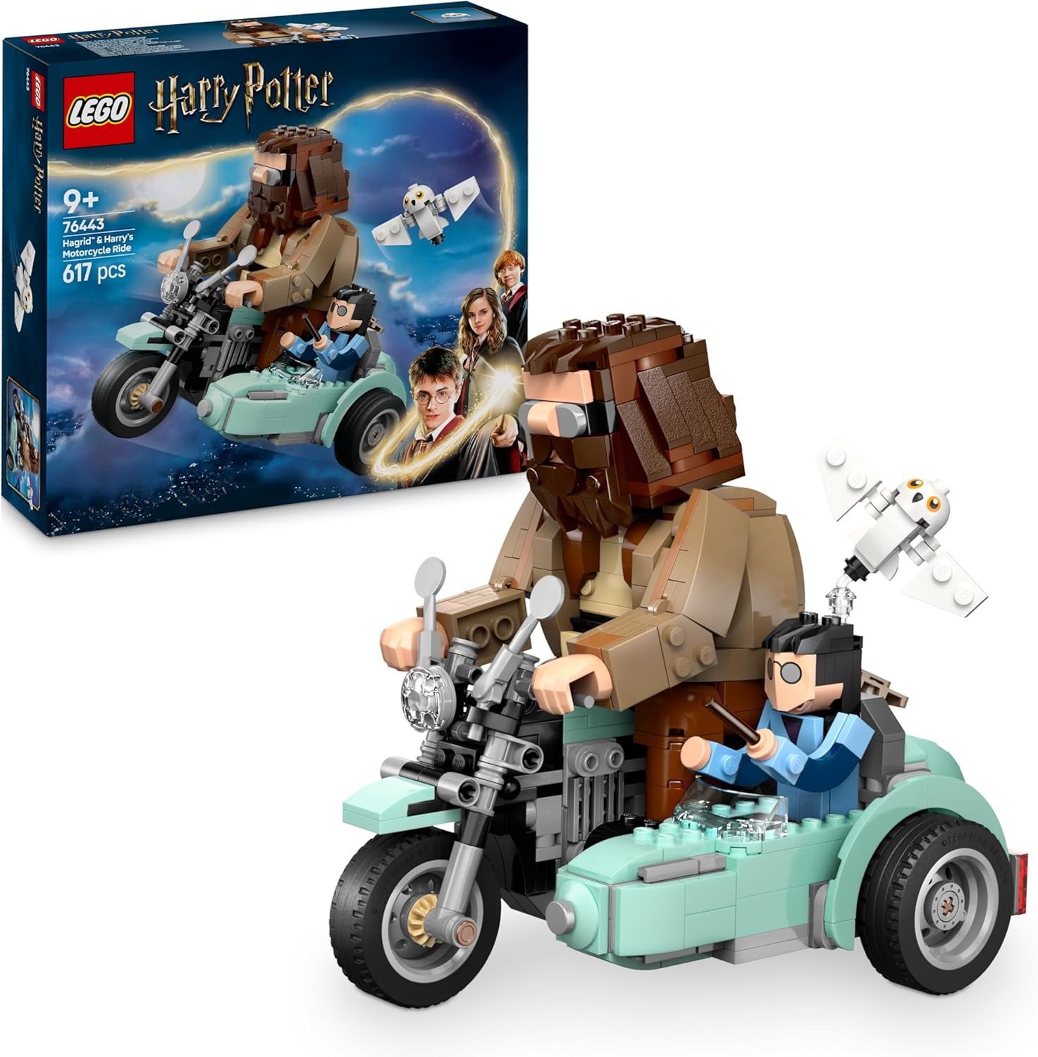 ** £10 OFF ** LEGO 76443 HARRY POTTER HAGRID AND HARRYS MOTORCYCLE RIDE