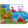 PEPPA PIG 08524 WHIZZ AROUND PEPPA & EVIE FUN IN THE PARK SET