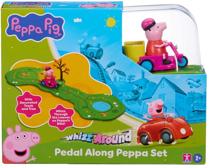 PEPPA PIG 08534 WHIZZ AROUND PEDAL ALONG PEPPA SET