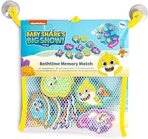 BABY SHARK 86-0025 BATHTIME MEMORY MATCH