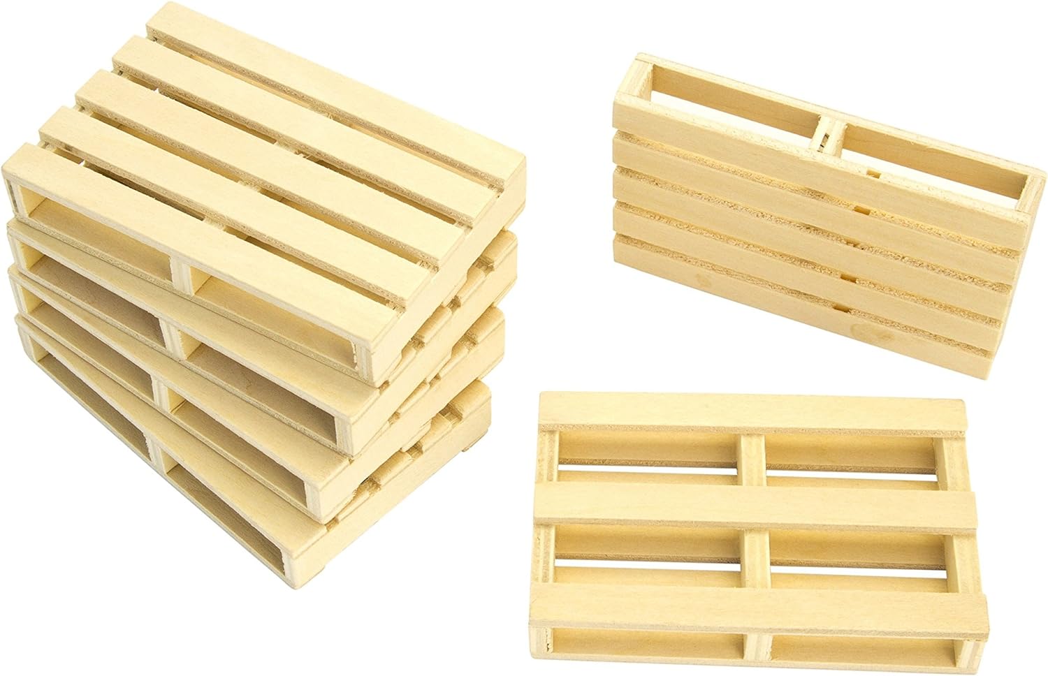 KIDS GLOBE 0761 WOODEN PALLETS 1:32 SCALE