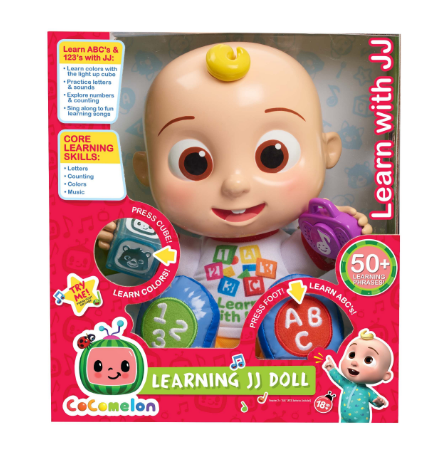 COCOMELON 96112 LEARNING JJ DOLL