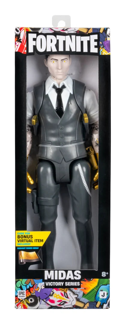 FORTNITE FNT1609 MIDAS 12 INCH VICTORY SERIES FIGURE