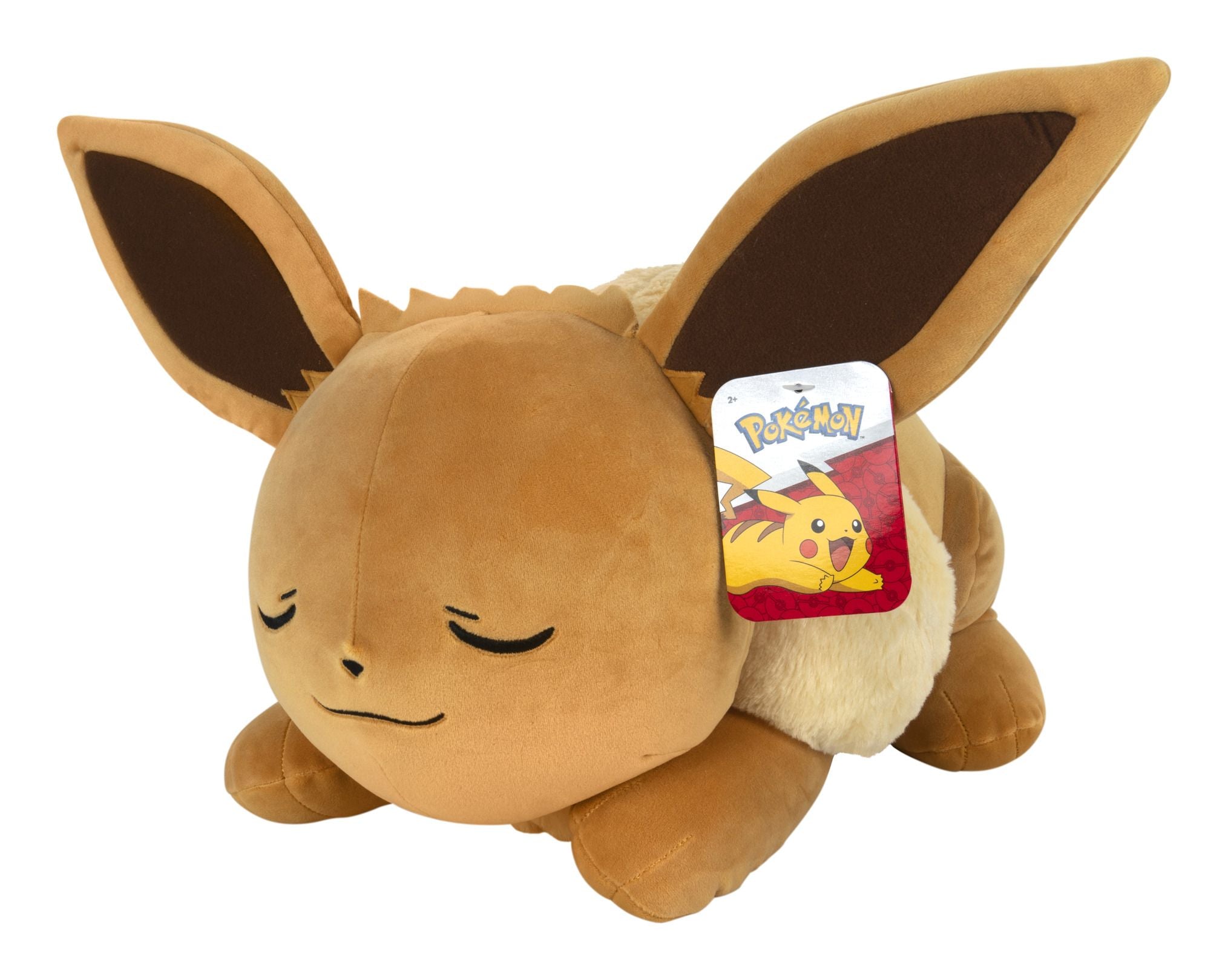 POKEMON PKW0222 SLEEPING EEVEE 18 INCH PLUSH SOFT TOY