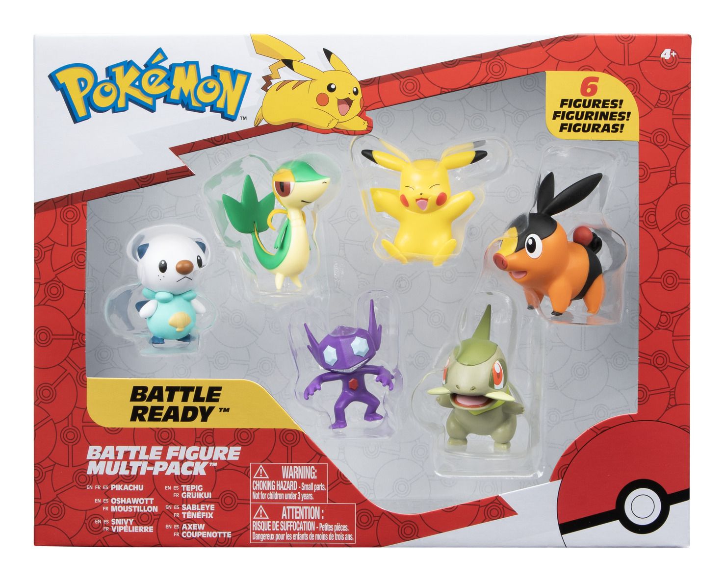 POKEMON PKW3062 BATTLE FIGURE MULTIPACK 6 PACK