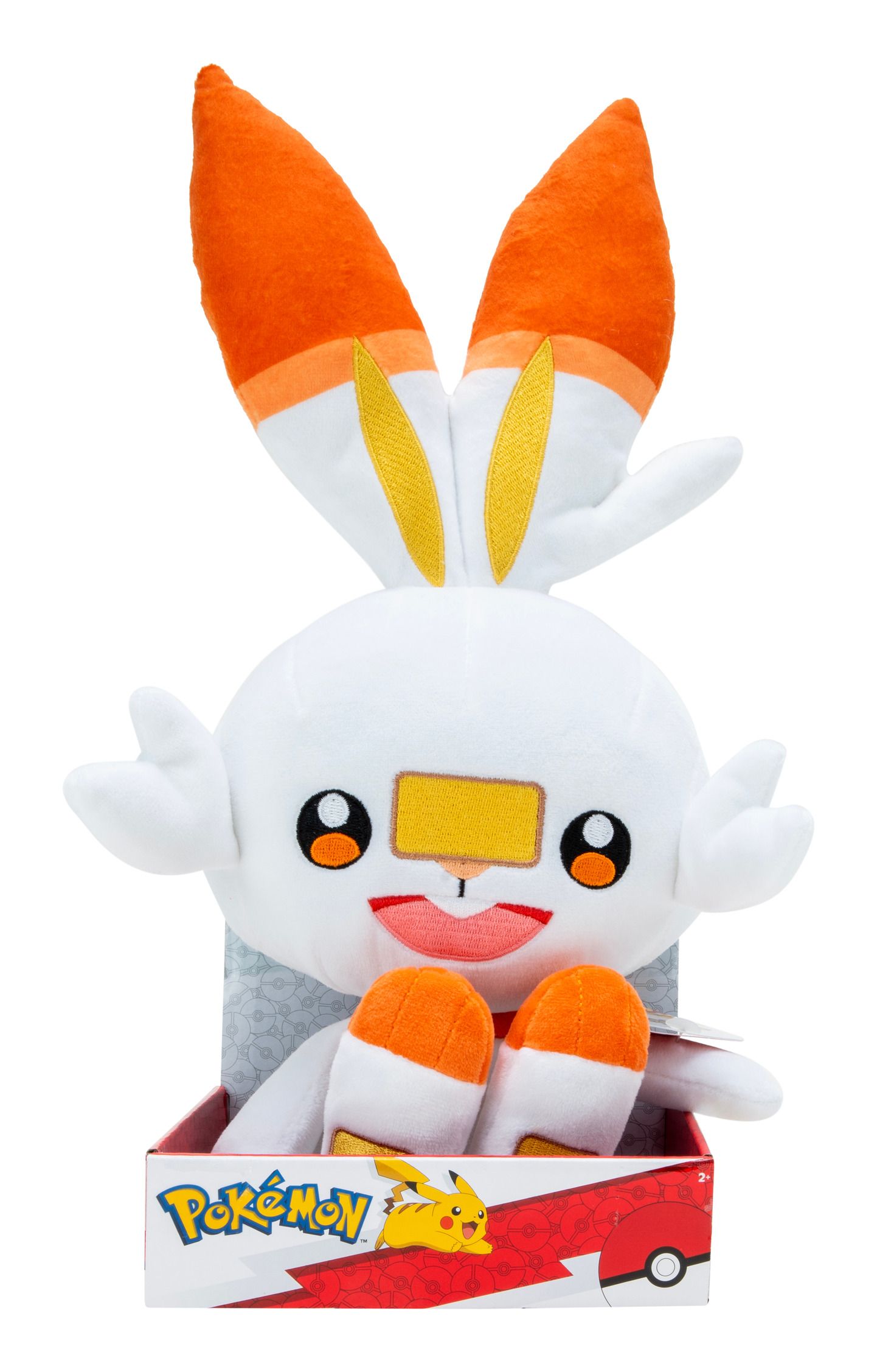 POKEMON PKW3107 SCORBUNNY 12INCH PLUSH SOFT TOY